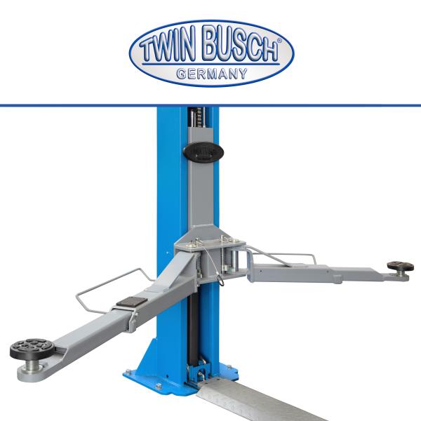 Twin Busch 2 Säulen Hebebühne TW242M 4.2t – BASIC LINE – halbautomatische Entriegelung